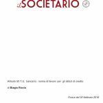 L’INCOSTITUZIONALITA’DELL’ART.50 TESTO UNICO BANCARIO. IL DECRETO INGIUNTIVO: UN’ARMA DEVASTANTE