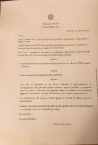 CON IL SOVRAINDEBITAMENTO SOSPESA UN’ASTA DI IMMOBILE DI OLTRE 850 MILA EURO